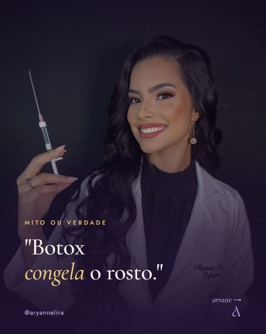 Arte produzida para a Dra. Aryanne Lira