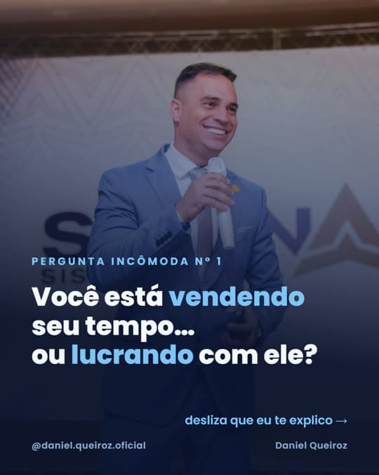 Capa de carrossel produzido para Daniel Queiroz